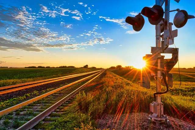 Main Rail, photograph by Micheal Lander